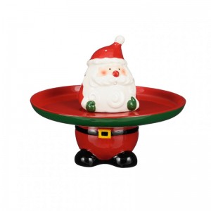 ALZATA SANTA 19,5X19,5 H15,5 - red