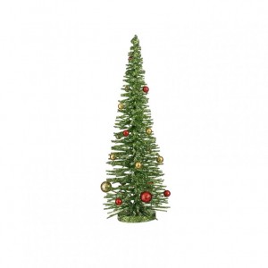 ALBERO C/SFERE D16 H40 cm - green