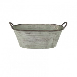 SECCHIELLO METALLO 43X24 H15-old green