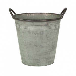 SECCHIELLO METALLO D27,5 H26-old green