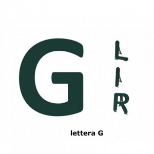 LETTERA G OASIS 37X40X5 cm