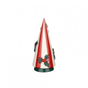 ALBERO CONO ceramica D10 H23 - red