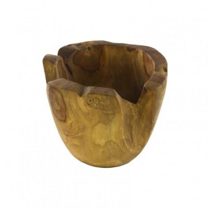 VASO TEAK D25 H24 cm