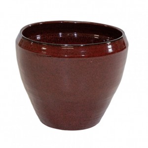 VASO Bohemian CERAMICA D42 H35,5 - ruby
