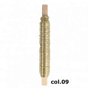 FILO LACCATO 0,50MM 50MT/100GR-gold