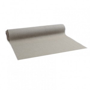 RUNNER COTTON JUTE 36CM 5MT - tortora