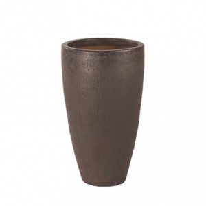 HOME BRONZE VASE DM52 H 90 CM