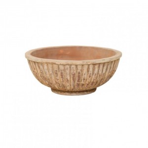 VASO BOWL PORTLY TERRACOTTA D39 H15 -ter
