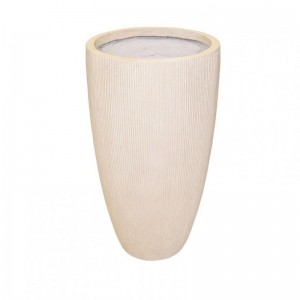 VASO NORA CLAYFIBRE D44 H77 - beige
