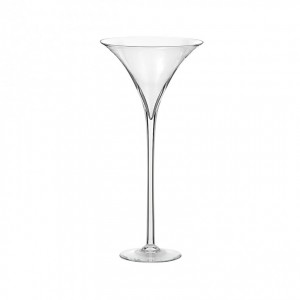 COPPA MARTINI VETRO D30 H70 cm (70-30