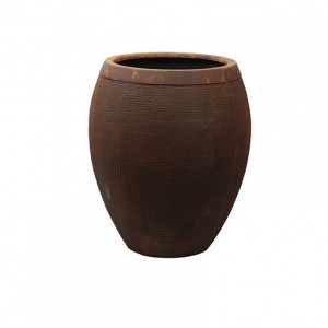 VASE RUST D95 H108 CM