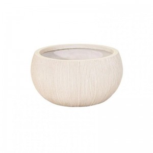 VASO BOWL NORA CLAYFIBRE D42 H21-beige