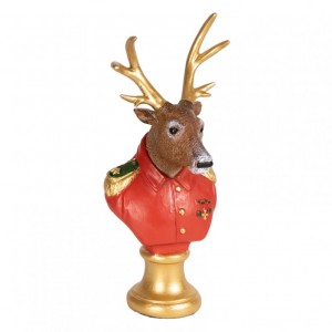 BUSTO RENNA RESINA 12X10XH27 cm