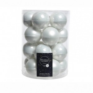 BOX SFERE vetro PZ20 D60mm - winter whit