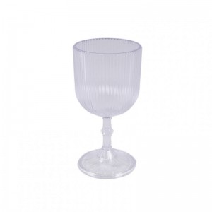 BICCHIERE ACRILICO D8,5 H17cm - traspare