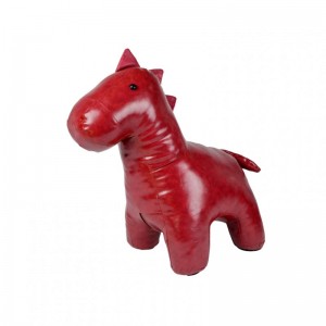 DINOSAURO POUF 60X34 H60cm - burgundy