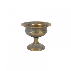 COPPA METALLO D15 H13cm - ramato