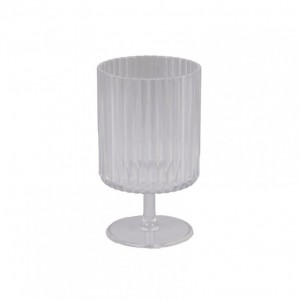 BICCHIERE PLASTICA D8 H14cm - trasparent