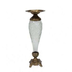 CANDELABRO VET/ALLUM. D15,3 H43,8 brass