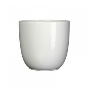 VASE TUSCA H 31.5 DIAM. 35 CM-white