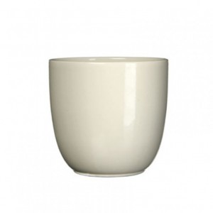 VASO TUSCA D35 H31,5 cm - crema