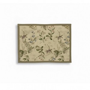 TOVAGLIETTA COTONE 45X35CM -fiori campo