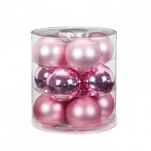 BOX 12 BALLS CM 8-pink blush