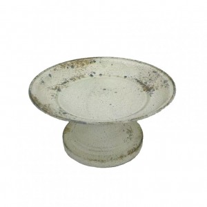 METAL CUP D25 H13,5cm - bleached