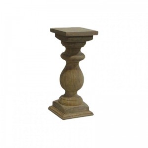 CANDELABRO LEGNO D15 H41 cm - natural