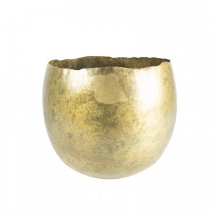 VASO ELLEN METALLO D25 H19 cm -brass A