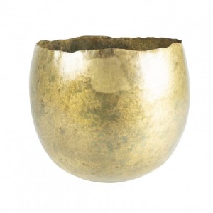 ELLEN VASE D30 H25 cm -brass