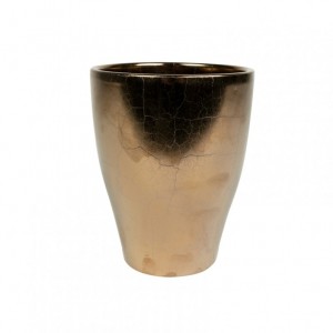 VASO SVEN D14 H17 cm - gold