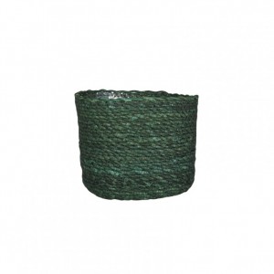 CESTO stef SEAGRASS D17 H15 cm -green C