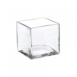 CUBE GLASS CM 15X15X15