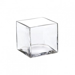 GLASS CUBE 16X16CM