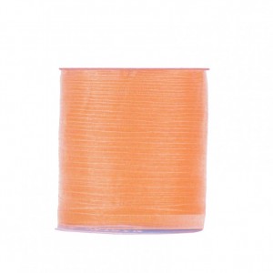 N/SHINING ORGANZA 5MM 200MT - peach