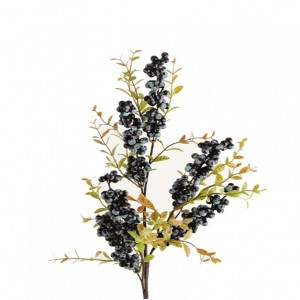 BRANCH BERRIES H74cm -blue *