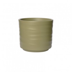 VASO BERLIN D12,5XH11CM - verde