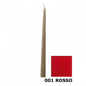 CANDELE mm250x25 pz12 (250/25) -rosso