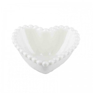 PORCELAIN HEART CUP H7,7 white