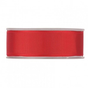 N/GROS GRAIN 38MM 20MT - red