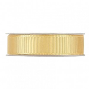 N/GROS GRAIN 25MM 20MT - light yellow