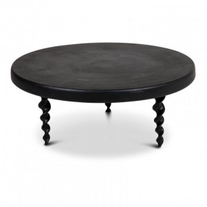 TAVOLO CAFFE Pico D76 H32cm - black