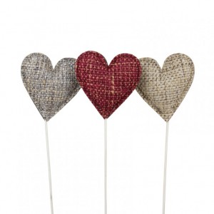 PICK CUORE FELTRO 28,8cm 15pz