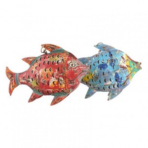 FISH METAL 2 colors 33X7X22 cm