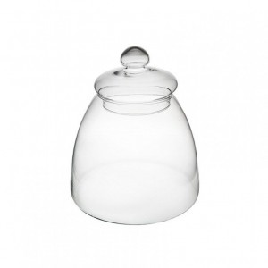 BARATTOLO VETRO D25 H28 bocca D14 CM