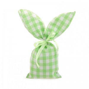 SACCHETTO BUNNY 13,7 h29 cm 5pz - verde