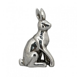 DOLOMITE RABBIT H20cm - silver