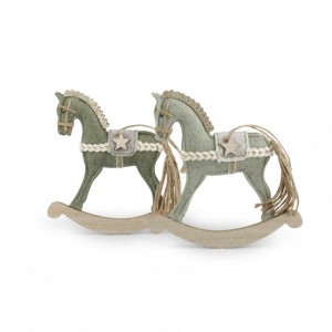 CAVALLO A DONDOLO conf 4pz 16,5 H20,6cm