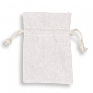 SACCHETTO COTONE 9X12 cm pz10 - white